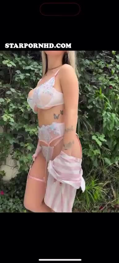 Kaitlyn krems Nude Show BOOBS outside Naked